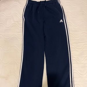 Adidas Navy Blue Heavy Sweatpants, Size L, Excellent Condition